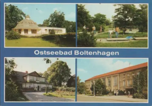 Boltenhagen - u.a. Minigolfanlage - 1987