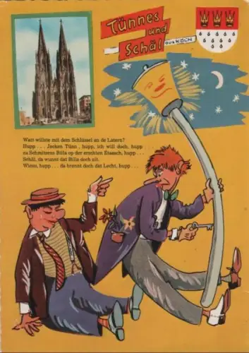 Köln - Tünnes und Schäl, Nr. 1 der Serie - 1959