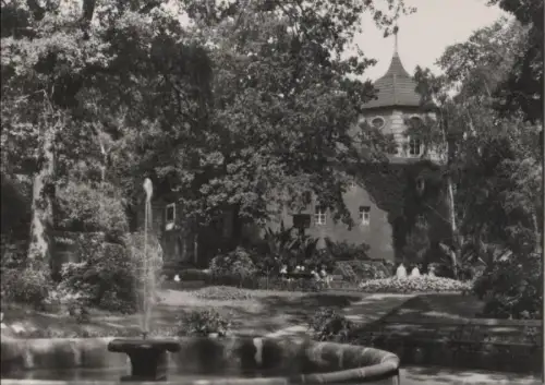 Zittau - Anlagen an der Blumenuhr - 1972