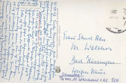 Bad Kissingen - Partie an der Saale