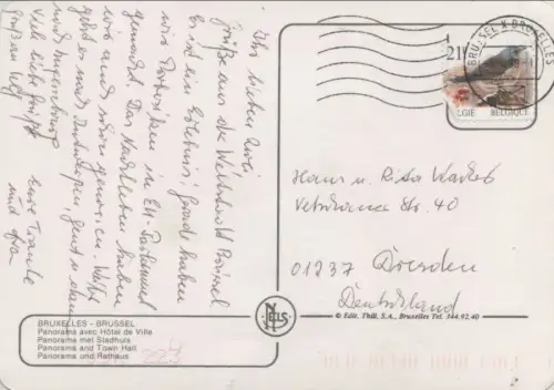 Belgien - Brüssel - Belgien - Rathaus