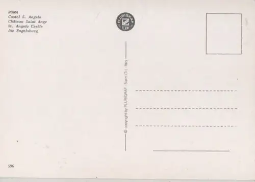 Italien - Rom - Roma - Italien - Castel S. Angelo