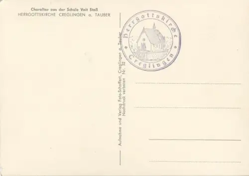 Creglingen - Herrgottskirche, Choraltar