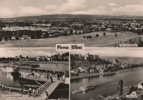 Pirna - u.a. Blick vom Kohlberg - 1970