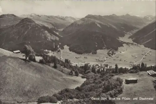 Schweiz - Davos Dorf - Schweiz - Blick ins Flüelatal