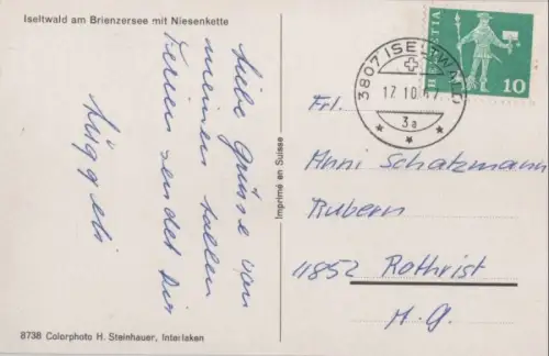 Schweiz - Iseltwald - Schweiz - am Brienzersee