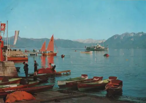 Schweiz - Schweiz - Lausanne - Ouchy et le lac - 1987