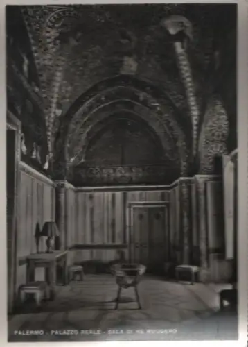 Italien - Italien - Palermo - Palazzo Reale, Sala di Re Ruggero - ca. 1965