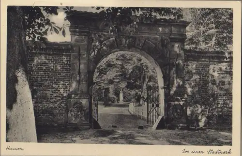 Husum - Tor zum Stadtpark - ca. 1950