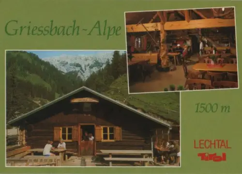 Österreich - Österreich - Elbigenalp - Griessbach-Alpe - ca. 1985