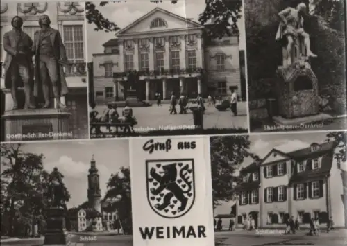 Weimar - u.a. Schillerhaus - 1976