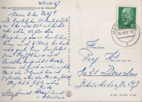 Harzgerode - von der Albertine