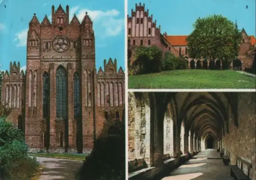 Chorin - Kloster, u.a. Westgiebel - ca. 1970