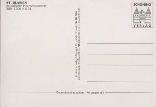 St. Blasien - 4 Bilder
