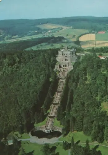 Kassel-Wilhelmshöhe - Blick auf Kaskaden und Herkules - ca. 1985