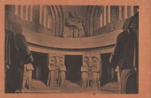 Leipzig - im Völkerschlachtdenkmal