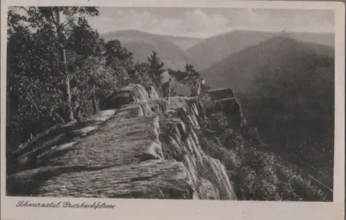 Schwarza - Tal, Griesbachfelsen - 1954