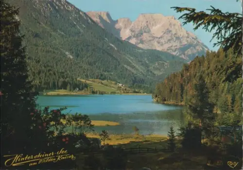 Österreich - Österreich - Scheffau am Wilden Kaiser - Hintersteiner See - ca. 1980