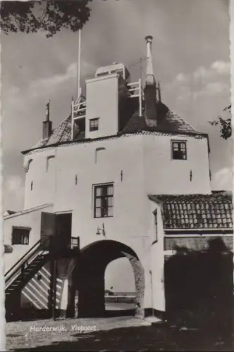 Niederlande - Niederlande - Harderwijk - Vispoort - ca. 1955