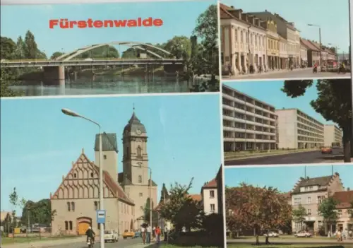 Fürstenwalde - u.a. An der Spree - 1982