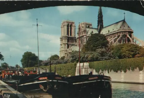 Frankreich - Frankreich - Paris - Notre-Dame et la Seine - 1972