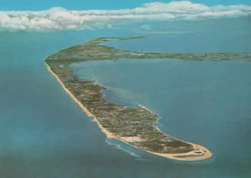 Sylt - Luftbild gesamte Insel - 1990