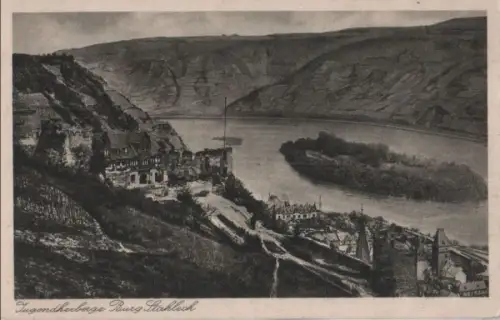 Bacharach - Jugendherberge Burg Stahleck - ca. 1955