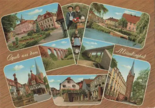 Bad König - Mümlingtal u.a. Herzborn und Beerfelden - ca. 1965