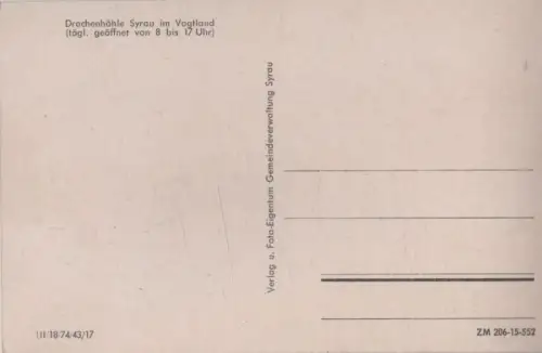 Syrau - Drachenhöhle