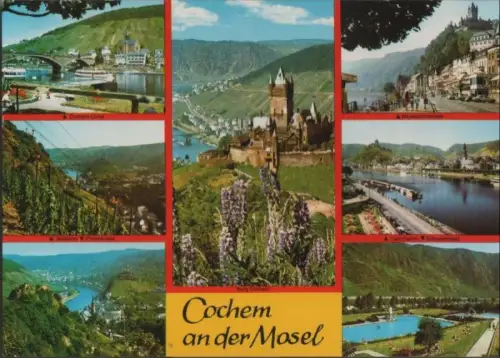 Cochem - u.a. Schwimmbad - ca. 1980
