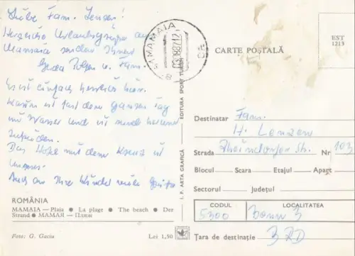 Rumänien - Mamaia - Rumänien - Strand