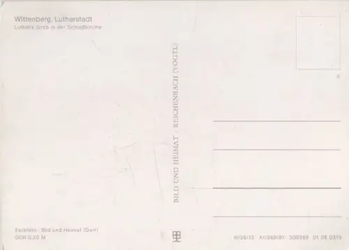 Wittenberg - Luthers Grab