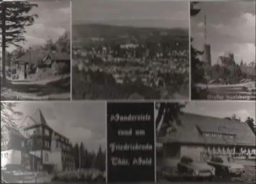 Friedrichroda - Wanderziele, u.a. Großer Inselsberg - 1976