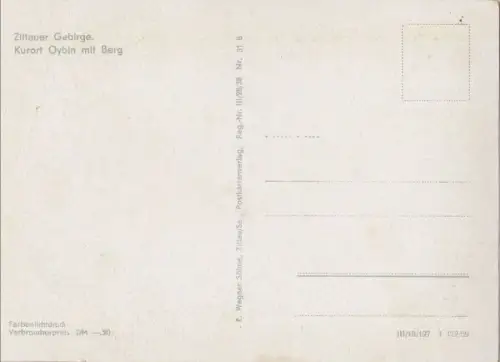 Kurort Oybin - mit Berg