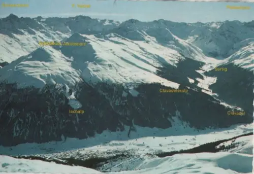 Schweiz - Davos - Schweiz - mit Brämabüel-Jakobshorn-Skigebiet