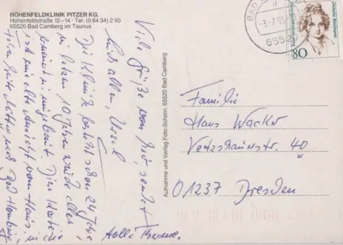 Bad Camberg - Hohenfeldklinik