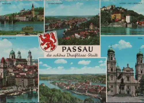 Passau - Die schöne Dreiflüsse-Stadt - 1967