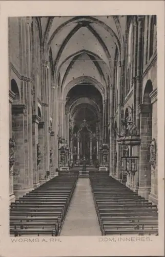 Worms - Dom, Inneres - ca. 1935
