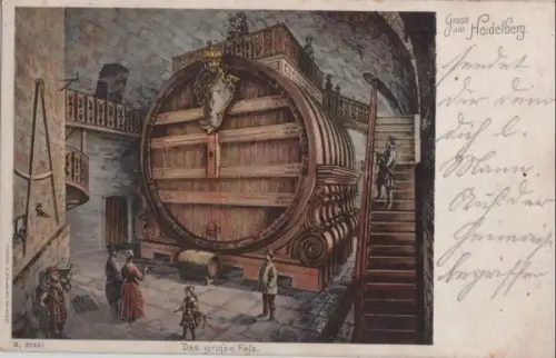 Heidelberg - Das große Fass