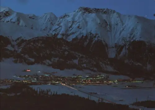 Schweiz - Samedan - Schweiz - nachts