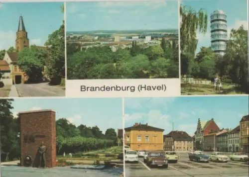 Brandenburg, Havel - u.a. Markt - 1981