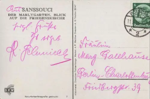 Potsdam, Sanssouci - Marlygarten