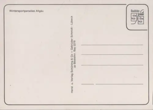 Allgäu - Wintergrüße