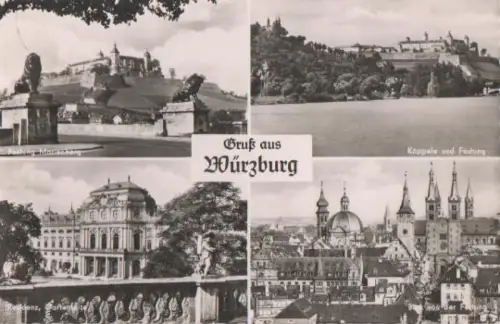 Gruß aus Würzburg - 1962
