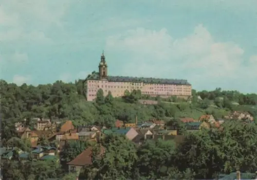 Rudolstadt - Blick zur Heidecksburg - 1967