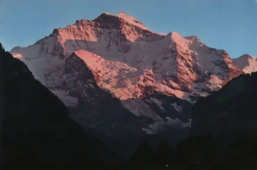 Schweiz - Jungfrau - Schweiz - sonnenbeschienen
