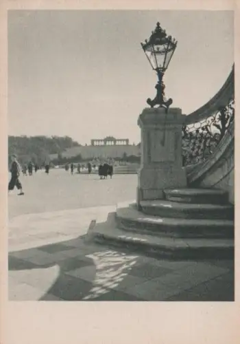 Österreich - Österreich - Abend in Schönbrunn bei Wien - ca. 1955