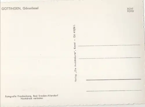 Göttingen - Gänseliesel