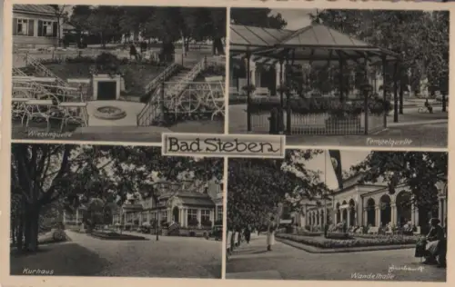 Bad Steben - u.a. Kurhaus - ca. 1950