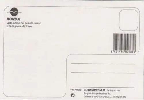 Spanien - Ronda - Spanien - Vista aerea